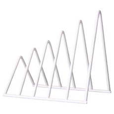 모두템 메탈 삼각 책꽂이, 화이트