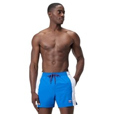 speedo 男士拼色水上短褲 8-00508301384, BLUE
