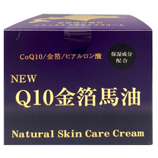 華城商事 NEW Q10金箔馬油 含Q10、金箔、馬油 深層滋潤保濕 延緩肌膚老化, 100g, 1罐