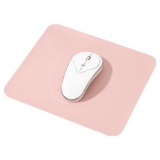 아루즈 많이 사용하는 마우스 패드 21 x 25 x 1 cm, 소프트핑크, 1개