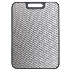 SUNORO 304不鏽鋼抗菌砧板 雙面防霉切菜板, 1個, 銀色