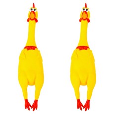 BABO 咕咕叫啾啾發聲雞玩偶, 2個, 混合顏色