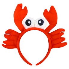 비에이비오 프리미엄 파티 머리띠 깜찍 꽃게 머리띠, 혼합색상, 1개 혼합색상, 1개