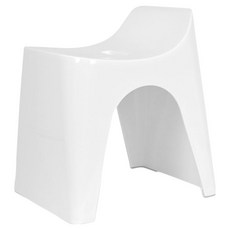 HUBATH 日本高款浴室椅, 白色