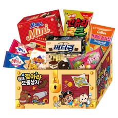 HAITAI 海太 尋找寶物箱餅乾組 731g, 8種, 1套