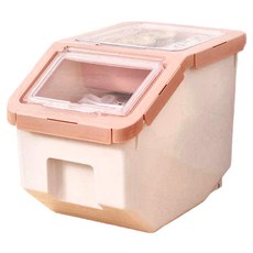 寵物飼料桶 小款, 粉色, 1個