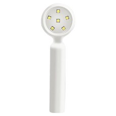 蕉蕉購物 便攜手持美甲燈 UV LED雙光源 Type-C充電, 1支, 白色