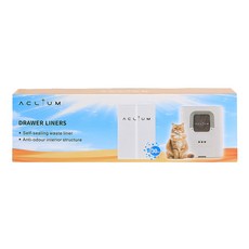 ACLIUM 艾克樂 智能全自動貓砂盆垃圾袋, 白色, 1盒