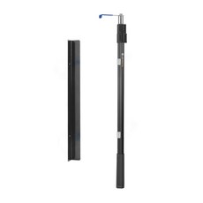 LOVEETA 磁吸伸縮拉貨桿 黑色 76 x 3 x 3cm 伸縮調整 磁力固定, 1支