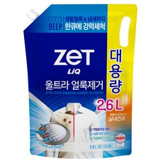 Zet 極效去漬洗衣精補充包, 1個, 2.6L