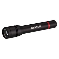 GENTOS Rexeed 專業可調焦手電筒 370流明 IP66 RX-032D, 黑色, 1個