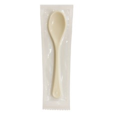 優格雪花冰冰淇淋湯匙 象牙白, 1入, 1000個