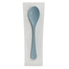 優格雪花冰冰淇淋湯匙 藍色, 1入, 500個