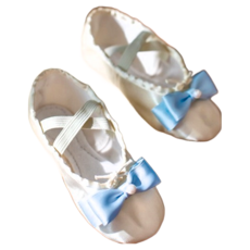 aterreballet 女童絲帶珍珠芭蕾舞鞋 ATB-1714