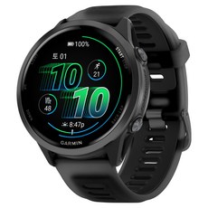 가민 러닝 GPS 스마트워치 47mm 포러너 570, 블랙, 3.54cm, GPS + 블루투스