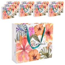 MAME 花朵購物袋, 10個, C 熱帶風