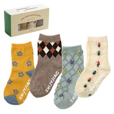 데일리라이크 아동용 빈티지 삭스 4종 세트 01