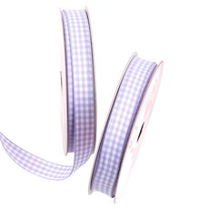 노크원 체크리본 15mm, 13연보라, 2개, 14.5m