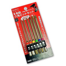 smasH tools 六角起子頭6件組 110mm SMH-HEX110, 1套