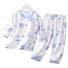 JOYMULTI 兒童七分網眼好眠家居服套裝