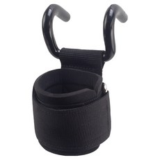 GLOUS 健身護腕帶, 黑色, 1個