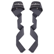 Glo-us 握力健身護腕拉力帶, 2個, 深灰色
