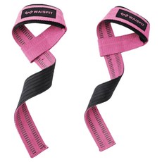 WAISFIT 威斯菲特 單槓 引體向上 健身拉力帶, 粉色 高級款, 2個