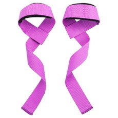 WAISFIT 철봉 풀업 헬스 스트랩, 퍼플, 2개