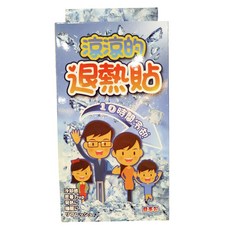 涼涼的退熱貼, 1盒, 6片