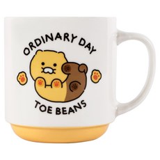 春植日常馬克杯, 1個, 黃色 + 果凍時間