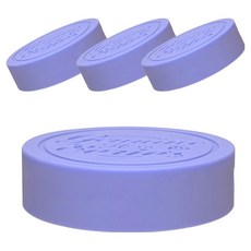 mir HEXA Genuen 玻璃瓶矽膠蓋 70mm, 紫色, 4個