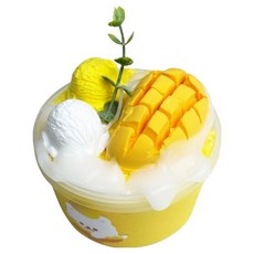 Jelly Bliss 芒果雪花冰 史萊姆, 200g, 1個, 芒果