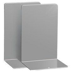 미소로운 묵직한 L자형 북엔드 2p, 그레이