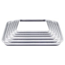 Casabeni 鋁製長方形托盤6件組 素面款, 1套, 單一顏色