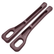 어반카 차량용 컴팩트 시트 틈새 수납 쿠션 커버, 브라운, 2개