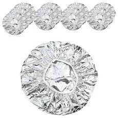 鬧事姐妹 鋁箔自助染髮帽, 10個, 銀色