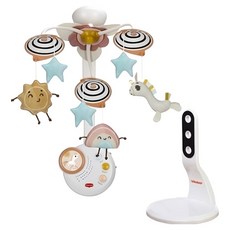 Tiny Love 經典獨角獸床鈴 + 支架組, 1套, 混合色