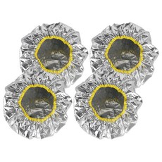 Nalli Sisters 鋁箔自助染髮8數髮帽, 黃色, 4個