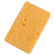 更乾淨 家用除水海綿清潔擦 奶油色, 1個