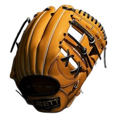 ZETT NEOSTATUS 內野手套 右投用 BPGN23816O, 1個, 橘色