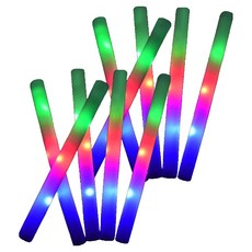 Party Club 海綿螢光棒, 10個, 4 3色