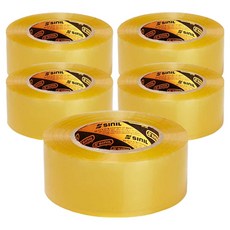 Sinil Tape 封箱膠帶 80m, 5個, 透明