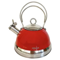 zushiang 日象 彤妍不鏽鋼鳴音壺, 硃砂紅, 1個, 2.5L