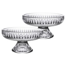 American Road 寬版玻璃多用途立式盤 HR1643, 2個, 雨滴