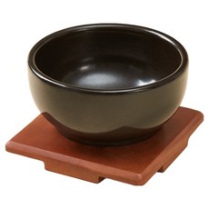 HappyJung 真砂鍋牛骨湯鍋 Doi + Kaya 正方形原木鍋墊 2號套組, 1套, 16cm