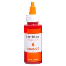 셰프마스터 지용성 액상타입 식용색소 오렌지, 57g, 1개
