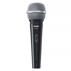 SHURE 舒爾 動圈式多功能有線麥克風, 黑色, SV100-X