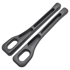 어반카 차량용 컴팩트 시트 틈새 수납 쿠션 커버, 블랙, 2개