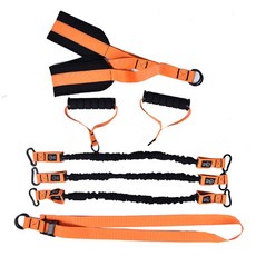 AD ROCKET 引體向上輔助帶強化磅數訓練頂級款 150磅, 1組, 橘色