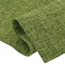 블럭마트 두꺼운 린넨 솔리드 테이블 플래그, 그린, 1개, 30 x 240 cm